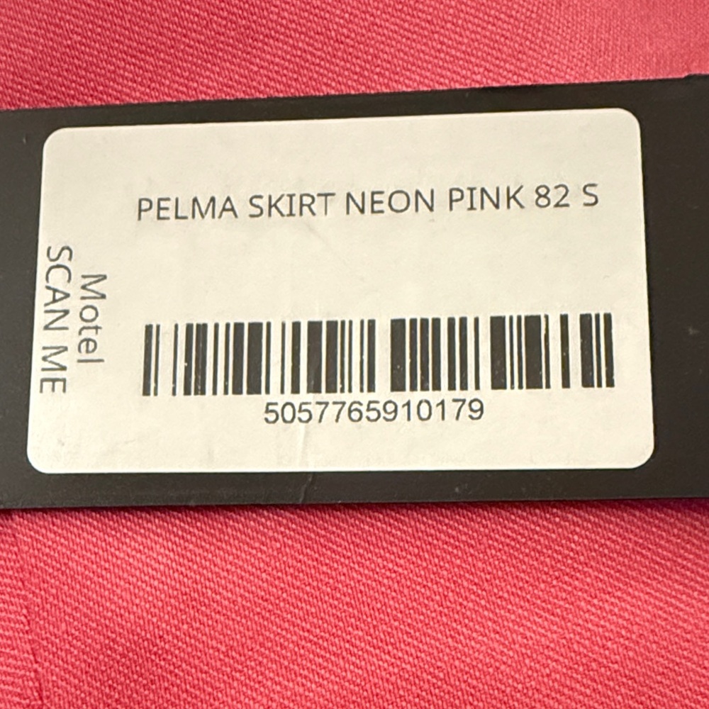 Motel Rocks Neon Pink Pencil Skirt